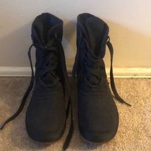 Sorel Canvas Combat Boots